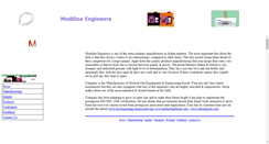 Desktop Screenshot of medilineengg.onlineindia.org