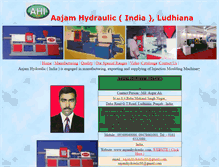 Tablet Screenshot of aajamhydraulic.onlineindia.org